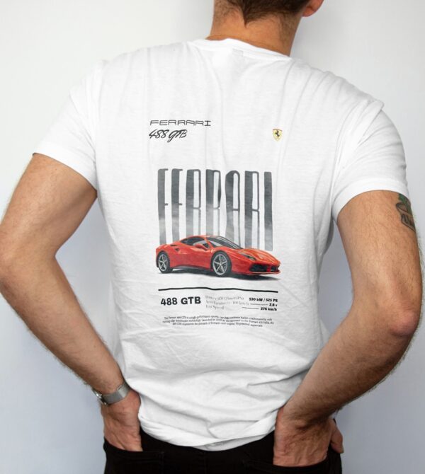 Ferrari 488 GTB Tshirt