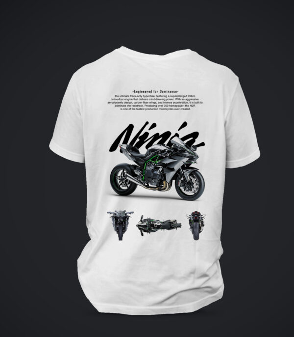 Kawasaki Ninja H2r Tshirt - Image 2