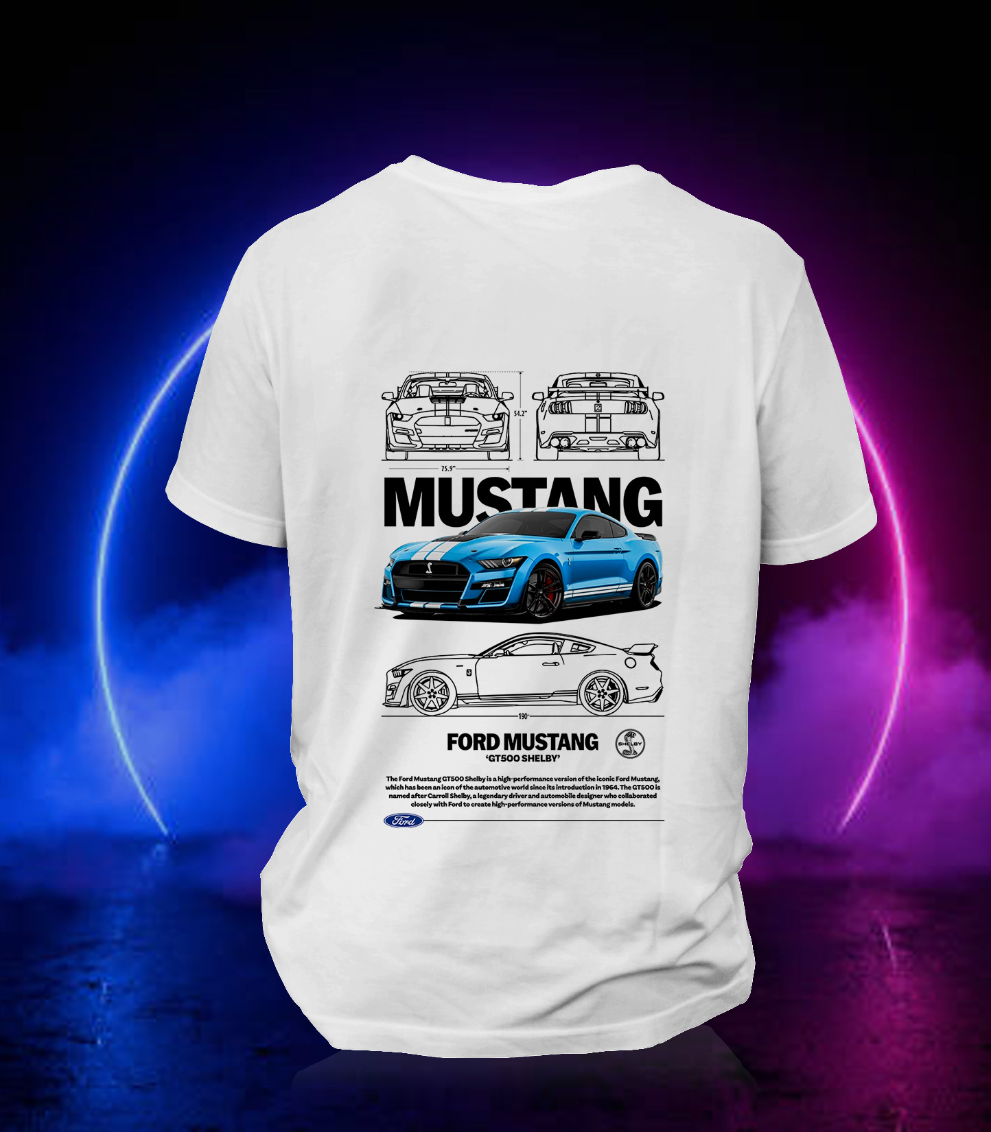 Backside T-Shirt Mockup