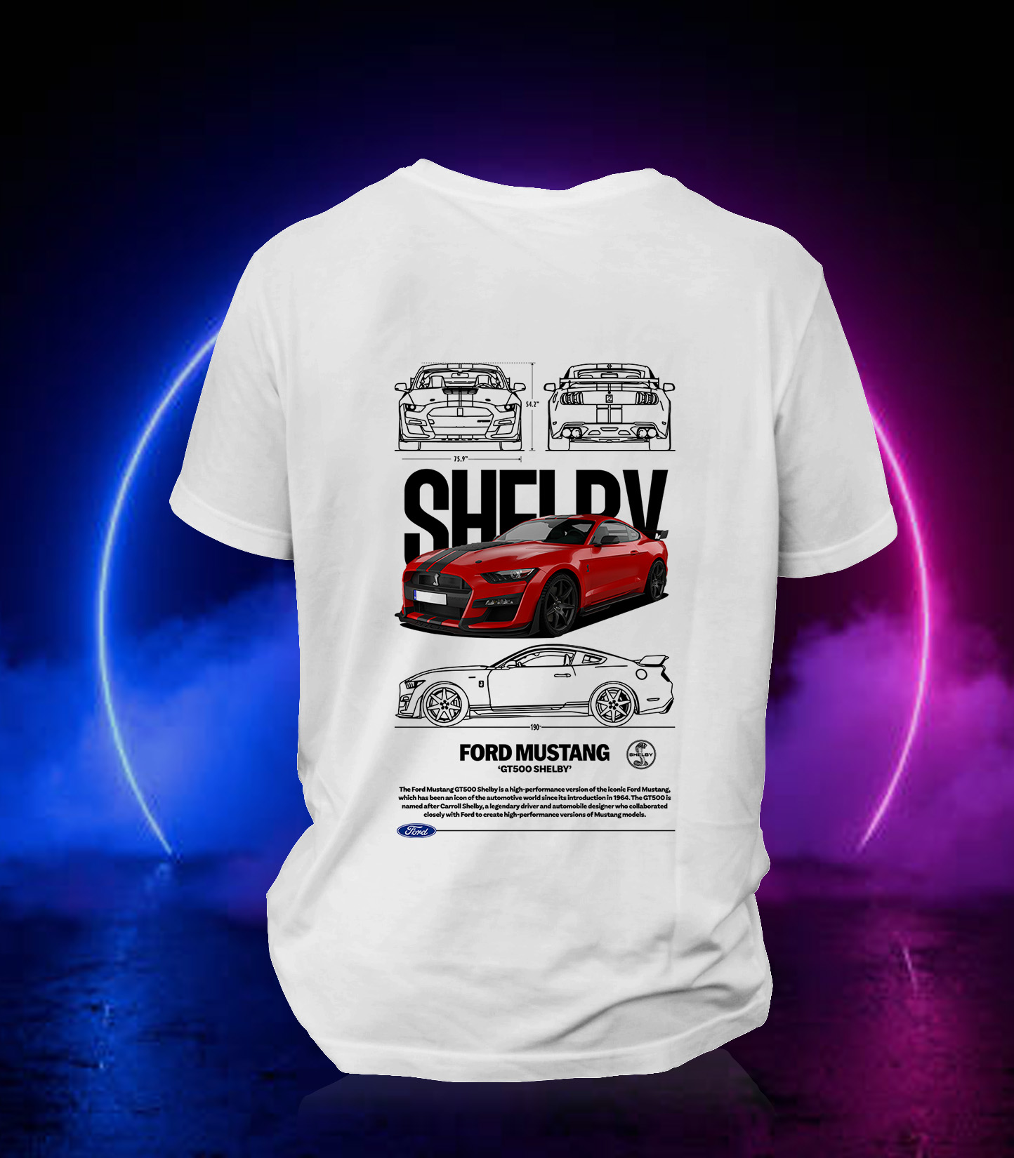 Backside T-Shirt Mockup