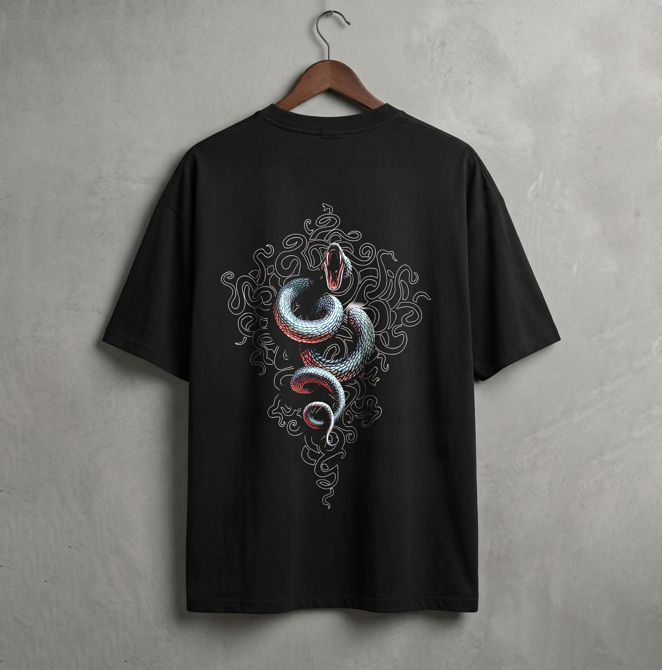 Oversized black BACK